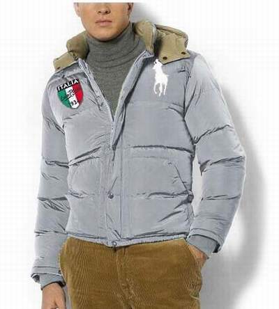 doudoune ralph lauren sans manche rouge